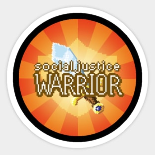 Social Justice Warrior Sticker